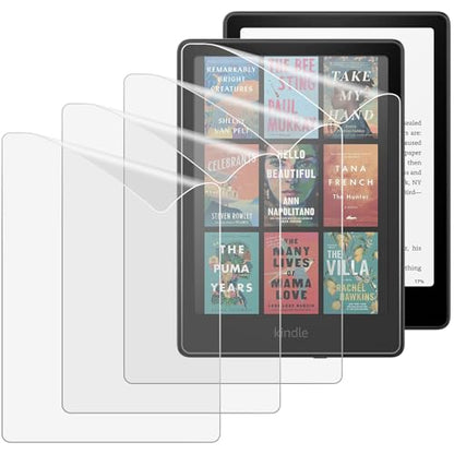MoKo 4 Pack Screen Protector for 7" Kindle Paperwhite 12th Gen 2025/2024 - size: 4 Pack