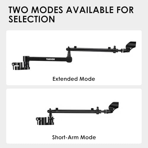 TARION 23.6" Modular Microphone Desktop Extension Boom Arm Titanrig Arm M - size: Arm M (Microphone)