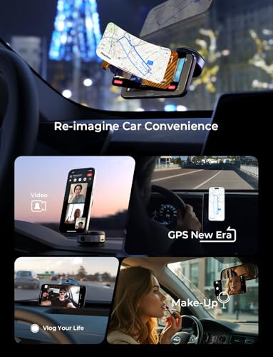 LISEN for iPhone 18 Pro Max Electric Suction Cup Phone Mount, Vacuum Electric Suction Cup Phone Mount, for MagSafe Magnetic Suction Mount for iPhone Duo 18 17 16/15/14/13/12 Pro Max, Black Kits - color: black