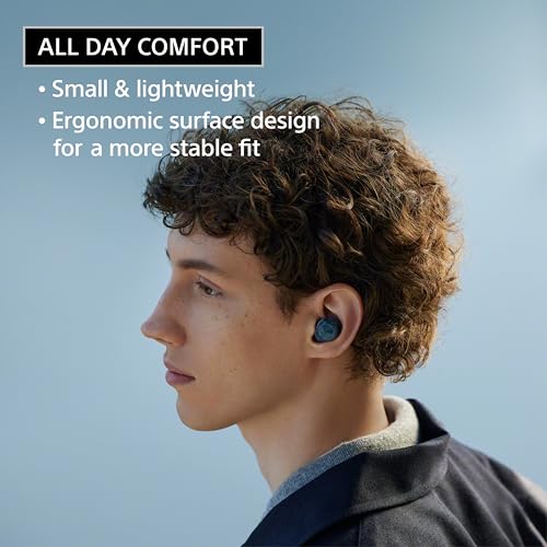 Sony WF-C710N Truly Wireless Noise Cancelling Earbud Headphones, White - color: White