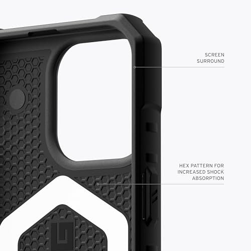 URBAN ARMOR GEAR UAG Case [Updated Version] Compatible with iPhone 15 Pro Case 6.1" Pathfinder SE Midnight Camo Built-in Magnet Compatible with MagSafe Charging Rugged Military Grade Protective Cover - color: SE Midnight Camo