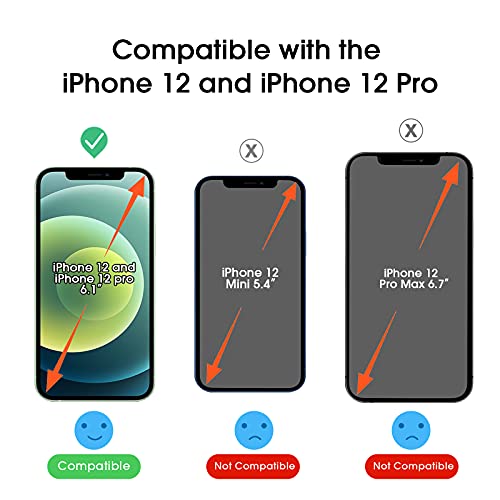 amFiIm OneTouch for iPhone 12/12 Pro Screen Protector 6.1" Tempered Glass - size: IPH12/12 Pro-6.1"