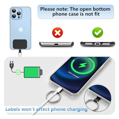 2 Pack Phone Lanyard Cell Phone Lanyard Crossbody Adjustable Phone Strap for Use Around the Neck Cell Phone Lanyard - color: Desert Leaf