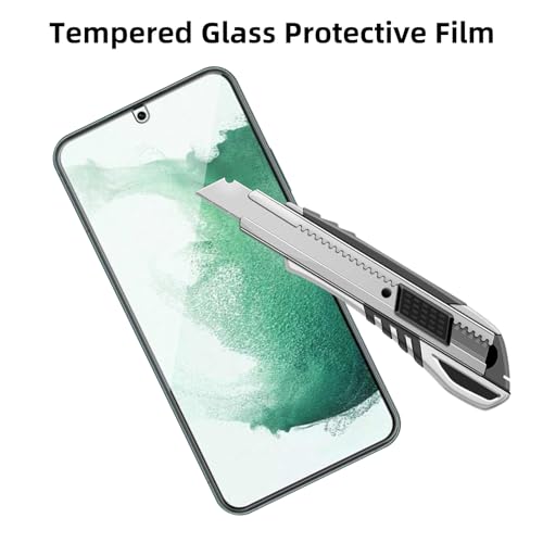 4 Pack Glass Screen Protector Compatible for Samsung Galaxy S22 plus / S22+ / SM-S906U [9H Hardness]-HD Screen Tempered Glass, Scratch Resistant,Easy Install [Case Friendly] - size: Galaxy S22 Plus / S22+