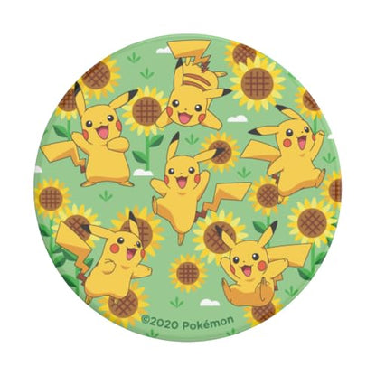 PopSockets Adhesive Phone Grip, Holder, Phone Stand, Pokemon - Pikachu - color: Pikachu Pattern, style: Adhesive
