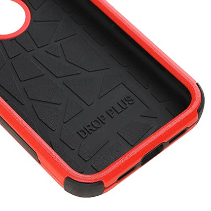 Co-Goldguard for iPhone XR Phone Case, [Shockproof] [Dropproof] Heavy Duty Protection Phone Case Cover, Scratch-Resistant Shell for iPhone XR, 6.1 inch, Red/Black - color: Red/Black