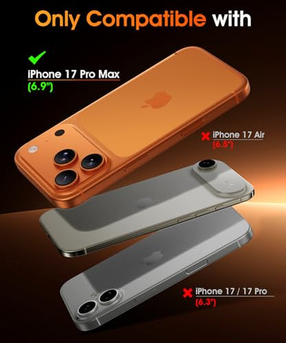 GolbinBox for iPhone 17 Pro Max Screen Protector, 3D Full Coverage, 2 Pack - size: for iPhone 17 Pro Max- 6.9inch