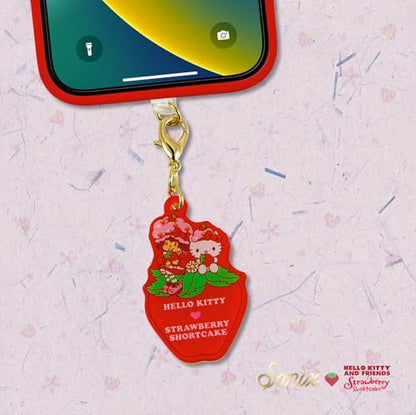 Sonix x Sanrio x Strawberry Shortcake Dust Plugs - USB C + Lightning Compatible - Character Charging Port Charms (3 Pack) - Strawberry, Lemon, Raspberry - color: Sanrio x Strawberry Shortcake - Strawberry, Lemon, Raspberry