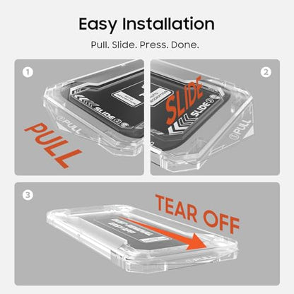 Dust-Free Screen Protector Kit for iPhone 17 Pro Max — HD Tempered Glass Film with Auto Alignment Frame, Bubble-Free Easy Installation (1-Pack / 2-Pack / 3-Pack) - size: 1 Pack