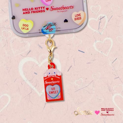 Sonix x Sanrio Dust Plugs - USB C + Lightning Compatible - Charging Port Charms (3 Pack) | Hello Kitty and Friends x Sweethearts - Cinnamoroll, Pochacco, Pompompurin - color: Sanrio x Sweethearts - Cinnamoroll, Pochacco, Pompompurin