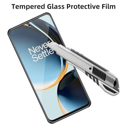 4 Pack Glass Screen Protector Compatible for OnePlus Nord N30 5G 9H Hardness CPH2513 CPH2515 HD Screen Tempered Glass, Scratch Resistant,Easy Install,Case Friendly - size: OnePlus Nord N30 5G