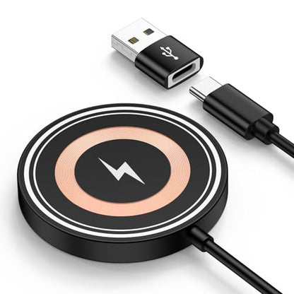 for Google Pixel 10 Pro Fold 11 Magnetic Wireless Charger Fast Charging Pad - color: Black