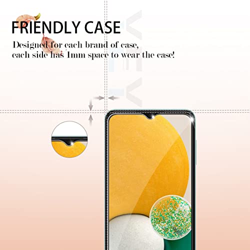 Galaxy A13/A13 5G/A03S/A02S Tempered Glass Screen Protector, [2 Pack] [Anti-scratch] [3D Glass] for Samsung Galaxy A13/A13 5G/A03S/A02S - size: Galaxy A13