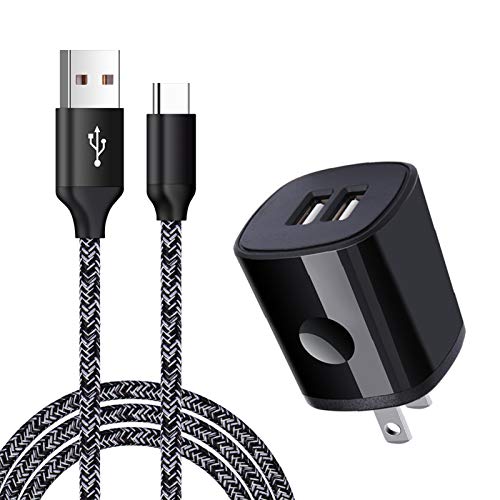 Fast Charging Charger Cable for Samsung Galaxy A17 A11 A01 A21 A51 A71 A16 - color: Black
