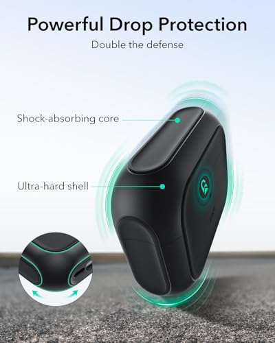 ESR for AirPods Pro 3 Case, Compatible with MagSafes, Black - color: Black, size: AirPods Pro 3 Case