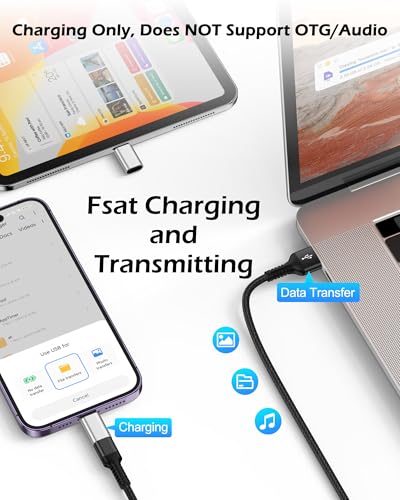 2-Pack USB C to Lightning Adapter, Type C to Lightning Adapter Fast Charger - size: 2 Pcs USB C to Lightning Adapter