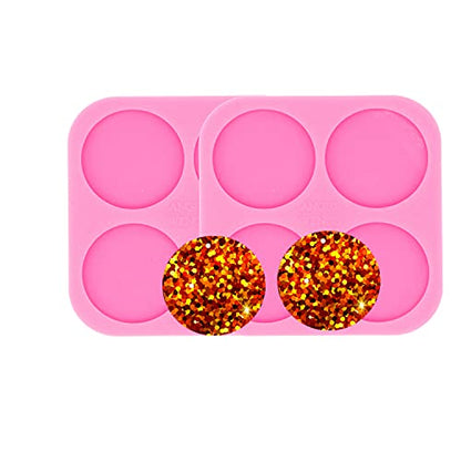 Super Glossy Resin Mold Phone Grip Epoxy Molds, Silicone Molds for Badge Reel DIY Telephone Stands Design (YMDY0533+DY0533) - color: YMDY0533+DY0533