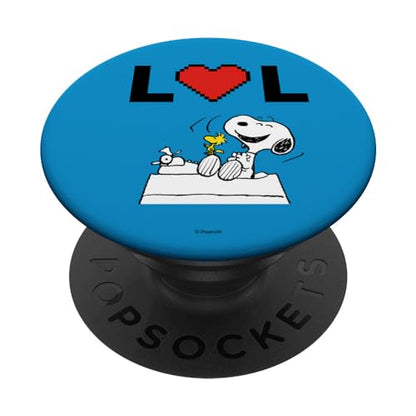 Peanuts Snoopy Woodstock Lots of Love PopSockets Adhesive PopGrip - style: Adhesive PopGrip