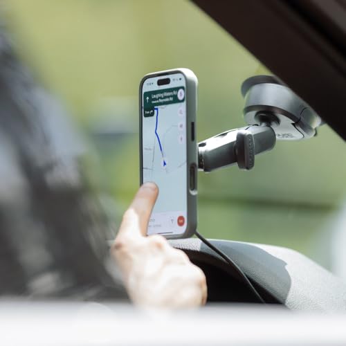 Quad Lock Heavy Duty Windshield/Dash Suction Phone Car Mount