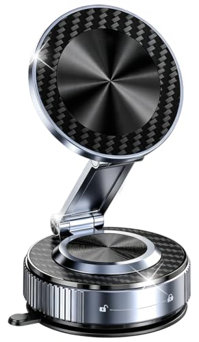 for MagSafe Car Mount, Vacuum Magnetic Car Phone Holder Stand for Your Car - color: Black 4