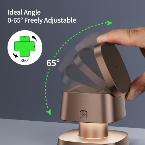 4 in 1 Magnetic Wireless Charging Station,15W Fast Charging with Night Light for MagSafe Charger Stand,3 in 1 Wireless Charger for iPhone 17/16/15/14/13 Pro Max,Apple Watch & AirPods,Sand Gold - color: Sand Gold