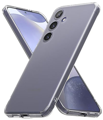 Ringke for Samsung Galaxy S24 Plus Case [Fusion Matte Clear] | Oil & Dirt Resistant, Anti-Fingerprint Technology Prevents Oily Smudges, Frosted Coating Feels Velvety Soft - size: Galaxy S24 Plus