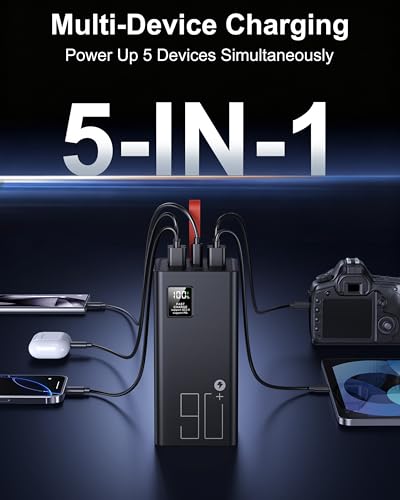 90000mAh Fast Charging Portable Charger Power Bank for iPhone - size: 90000mAh