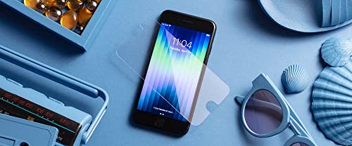 ZAGG Glass Elite Screen Protector for iPhone SE (3rd/2nd Gen), 8, 7, 6s, 6 – Maximum Impact & Scratch Protection, Aluminosilicate Glass, Smudge-free, Easy Apply,InvisibleShield, Reinforced Edges - size: iPhone SE (3rd Gen/ 2nd Gen), style: Glass Elite