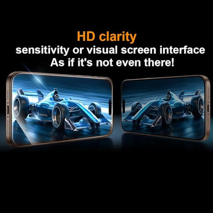 OneFish Glass Film for iPhone 11 / XR Tempered Glass Automatic Dustproof Bubble Free Protective Film Easy to Apply Shockproof Anti-Fingerprint with Guide Frame - size: iPhone 11 / XR