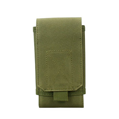 Tactical MOLLE Smartphone Holster, Universal Army Mobile Phone Belt Pouch EDC Security Pack Carry Accessory Kit Blowout Pouch Belt Loops Waist Bag Case for iPhone SE 5S Samsung Galaxy S4 Mini - color: #C (Small)