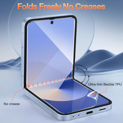 for Samsung Galaxy Z Flip 7/Z Flip 8 Screen Protector - size: Z Flip 7