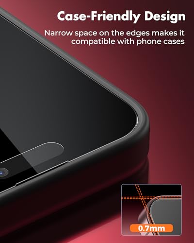 UNBREAKcable 2PCS Screen Protector for iPhone 15 Plus - 1 Privacy Tempered Glass+ 1 Clear Glass Double Shatterproof [Installation Frame] [9H Hardness] [Case Friendly] Anti-Scratch iPhone 6.7 inch - size: iPhone 15 Plus