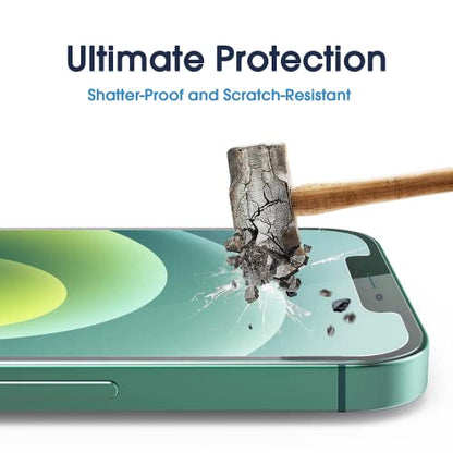 amFiIm OneTouch for iPhone 12 Mini Screen Protector 5.4" Tempered Glass - size: IPH12Mini-5.4"