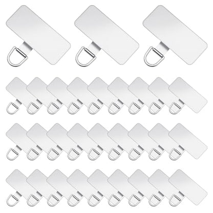 JJUNW 30 Pack Phone Tether Tab for Lanyard Strap, Cellphone Straps Tab