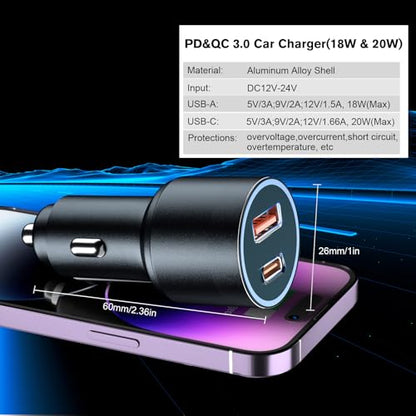 MAGJIEYX Multi Retractable Car Charger Station, Headrest 3 in 1 Charging Box Share Ride Dock for Backseat with Fast 38W Charger Adapter for All Phones|iPhone17/16/15/14|Samsung|iPad|Android - color: Gunmetal Gray