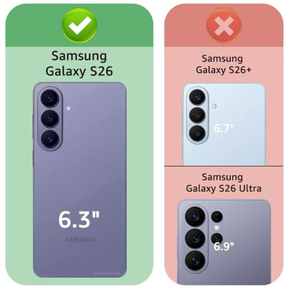 XcaseBar Compatible with ‌Samsung Galaxy S26 Wallet case with Zipper Credit Card Holder【RFID Blocking】,Flip Folio Book PU Phone case Shockproof Cover Women Men for Samsung S26 case White - color: White, size: Samsung Galaxy S26