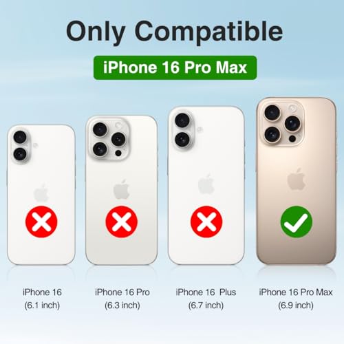 Alpatronix Battery Case for iPhone 16 Pro Max, Portable Strong Slim Protective Extended Charger Cover, 15W Fast Charging, High Capacity with Wireless Charging Case (BX16PM) Black - size: Apple iPhone 16 Pro Max (6.9 inch)