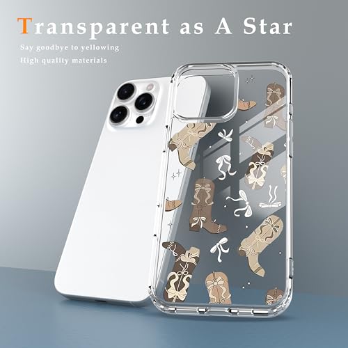 IAIYOXI Clear Case for iPhone 16 Pro, [Crystal Clear Military-Grade Drop Protection], Non-Yellowing, Slim Lightweight Transparent TPU Bumper Phone Case Cover Design - High Heels - color: High Heels, size: iPhone 16 Pro