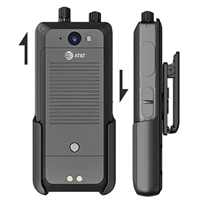 BELTRON Sonim XP5Plus 5G, Heavy Duty Rotating Belt Clip Holster for Sonim XP5 Plus X530 or XP5900 (AT&T FirstNet) - Durable Reliable & Lightweight - size: 1.6" Clip