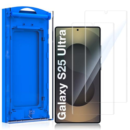 KUZOOM Screen Protector for Samsung Galaxy S25 Ultra, 2 Pack - color: Galaxy S25 Ultra Transparent