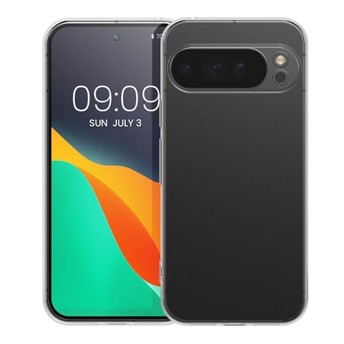 kwmobile Case Compatible with Google Pixel 10 Pro - Clear Case Soft Slim Flexible Protective TPU Phone Cover - Transparent - size: Pixel 10 Pro