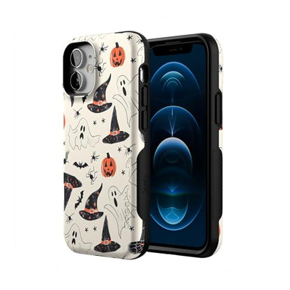 Casely iPhone 12 Mini Case | Feeling Witchy | Haunted Halloween | Bold Protective Design | Compatible with MagSafe - color: Feeling Witchy | Haunted Halloween, size: Iphone 12 Mini