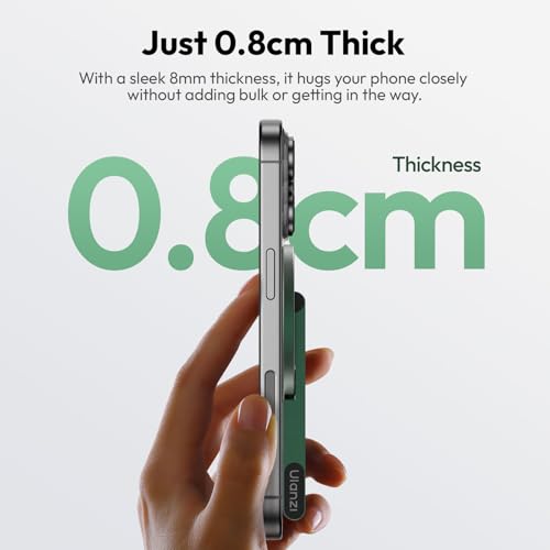 ULANZI MA60 Phone Tripod for Magsafe, Aluminium Mini Phone Stand Green - color: Green