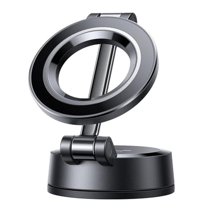 Lamicall for Magsafe Car Mount Dashboard Windshield 70LBS Powerful Suction - color: Black