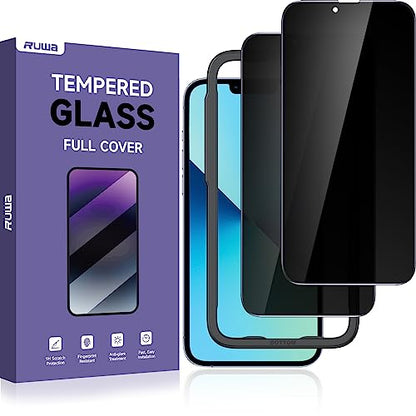ruwa Privacy Screen Protector for iPhone 13 Pro Max/14 Plus 6.7Inch, 2-Pack - size: for iPhone 13 Pro Max/14 Plus-6.7 inch