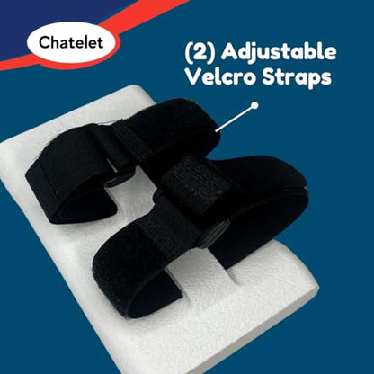 Chatelet Universal Strap-On Phone Holder Mount | Attaches to Boat Rails, Golf Carts, Strollers, Wheelchairs, Bikes, Scooters & Fitness Equipment | Phone Cradle with Secure Straps | Made in USA (Gray) - color: Gray