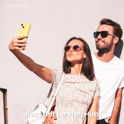 ORNARTO Compatible with iPhone 15 Case 6.1, Slim Liquid Silicone 3 Layers Full Covered Soft Gel Rubber Phone Case, Anti-Scratch Shockproof Protective Cover 6.1 Inch, Butter Yellow - color: Butter Yellow