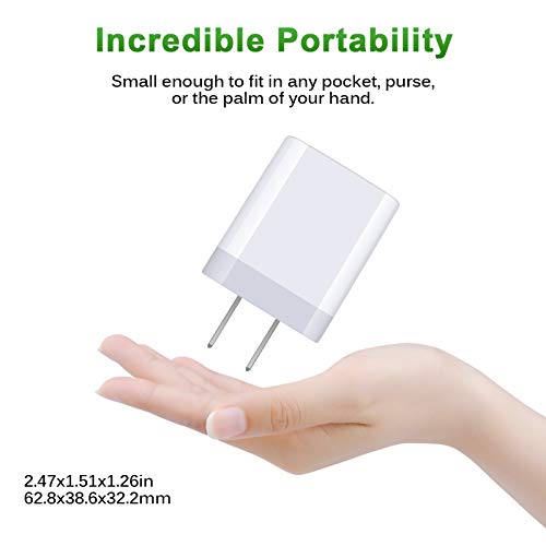 USBC Wall Plug Phone Charger Block Fast Charging Adapter for Samsung Galaxy - color: white