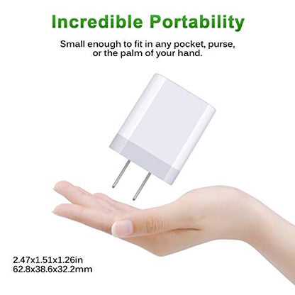 USBC Wall Plug Phone Charger Block Fast Charging Adapter for Samsung Galaxy - color: white