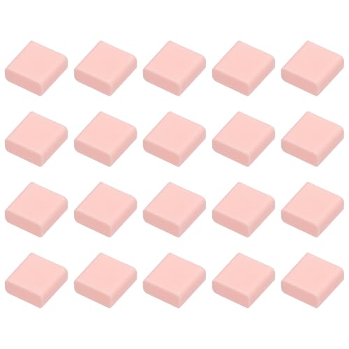 uxcell 20pcs USB 2.0 Port Cap Cover Anti Dust Silicone Protector for USB Male USB Data Cable, Pink - color: Pink